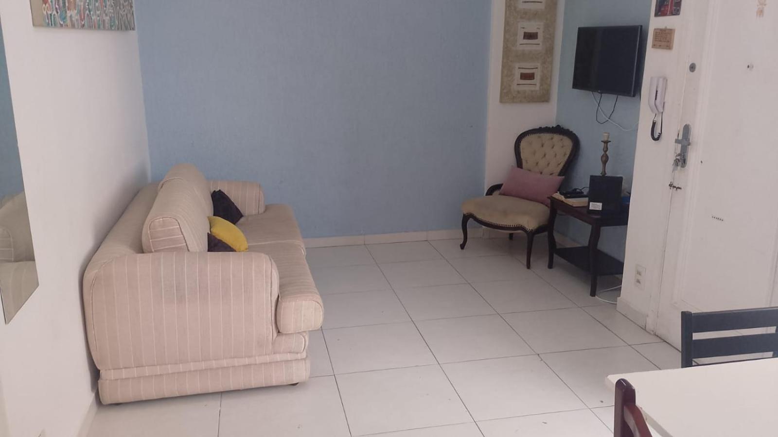 Apartamento Vento E Mar - 2 Quartos Com Sacada Na Quadra Da Praia Do Gonzaga Santos  Buitenkant foto