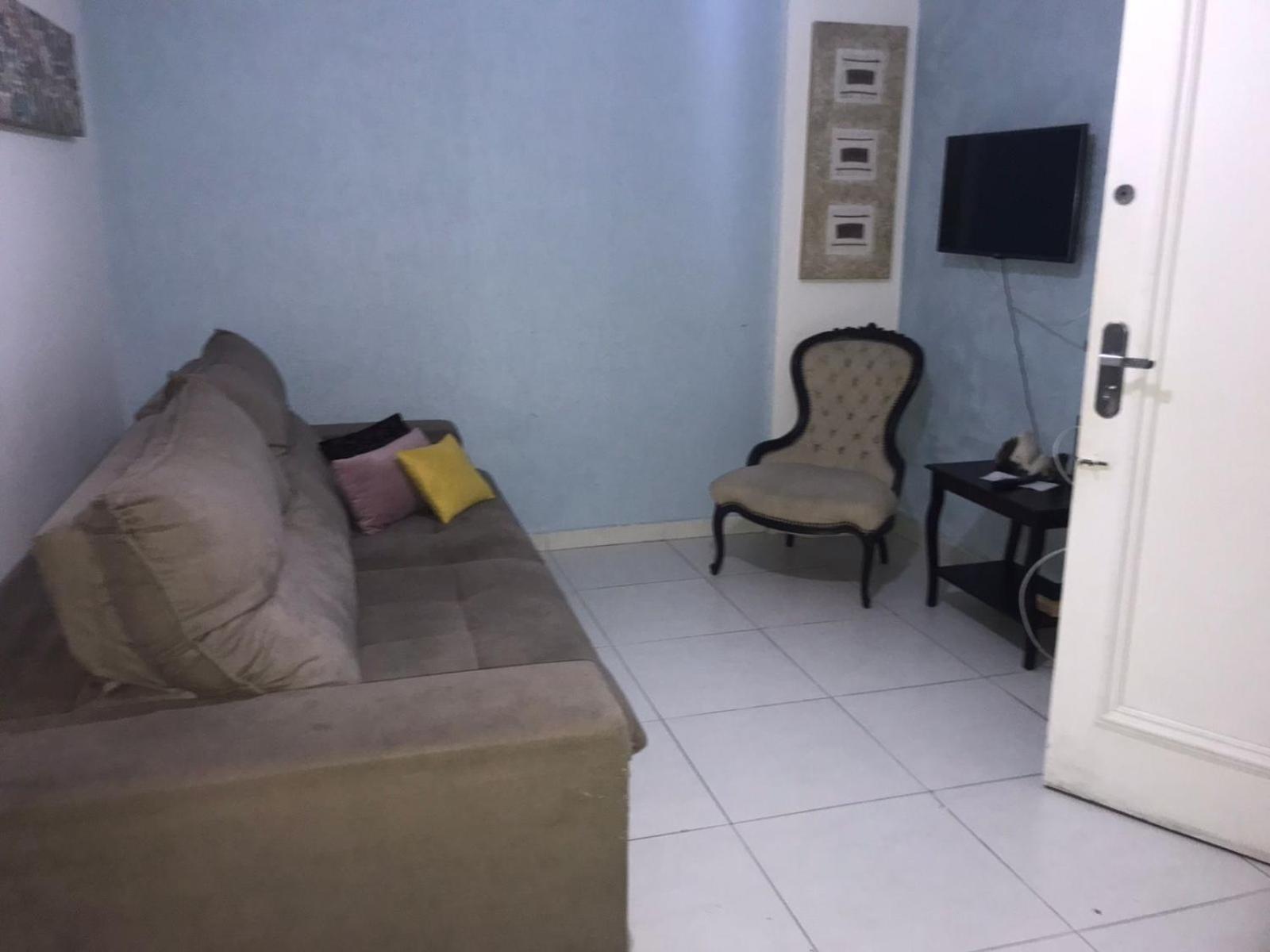 Apartamento Vento E Mar - 2 Quartos Com Sacada Na Quadra Da Praia Do Gonzaga Santos  Buitenkant foto