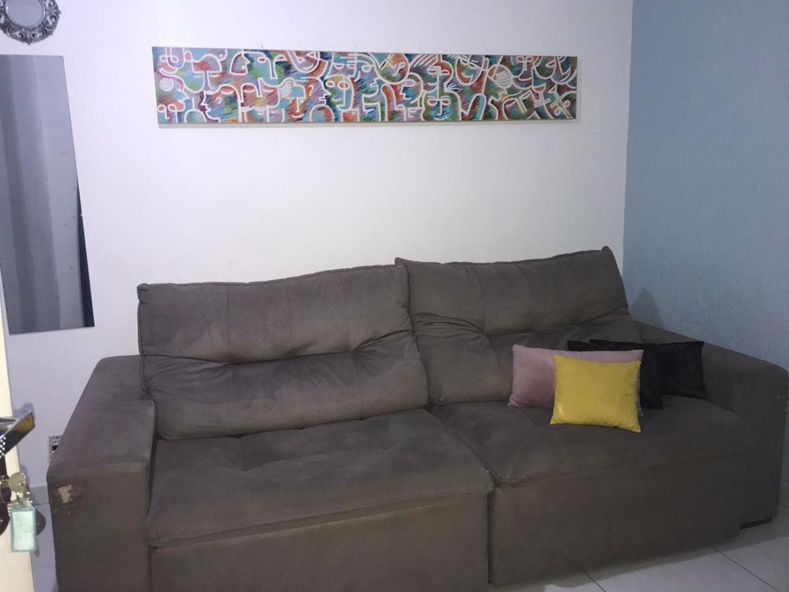 Apartamento Vento E Mar - 2 Quartos Com Sacada Na Quadra Da Praia Do Gonzaga Santos  Buitenkant foto